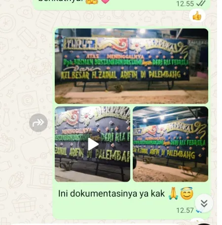 Pengiriman Papan Bunga Duka Merangin
